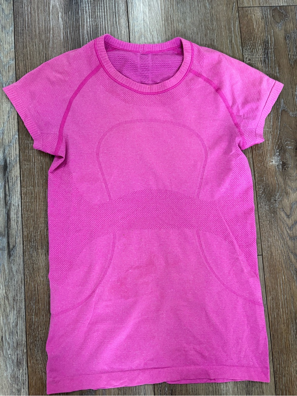 lululemon athletica Hot Pink Short Sleeve swiftly 2.0 Active Tee